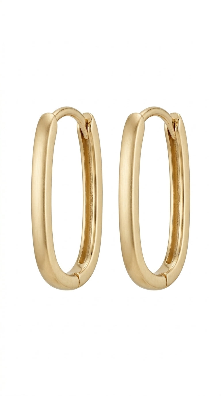 Grapas de oro amarillo 14k LM5072 - 1.4 cm