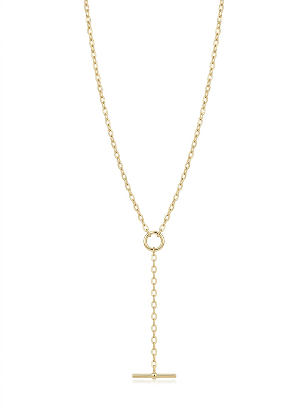 Gargantilla de oro 14k tipo diseñador Mod 5635 - 45 cm