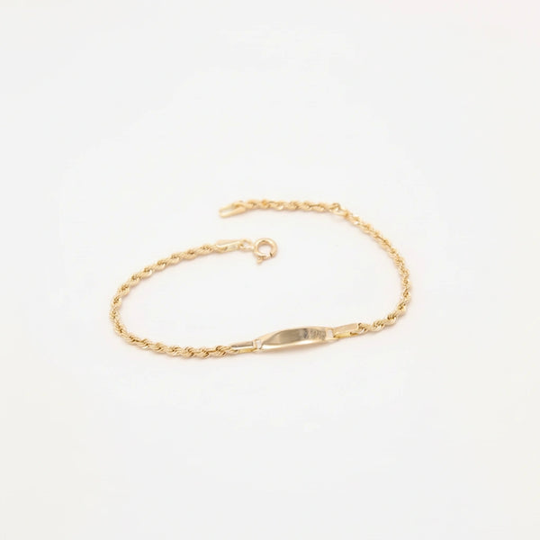 Esclava torsal de oro 14k de 14CM Mod. 253707489