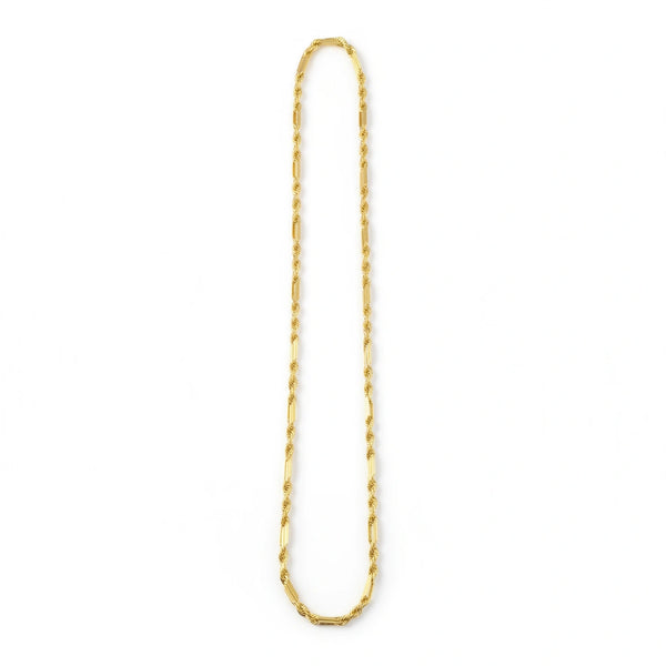Cadenas torsal fígaro de oro 10k 2mm Mod. 10384234