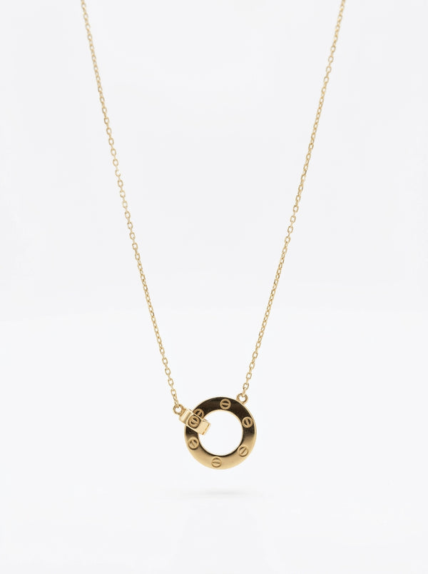 Gargantilla de oro 14k tipo diseñador Mod 5854 - 45 cm