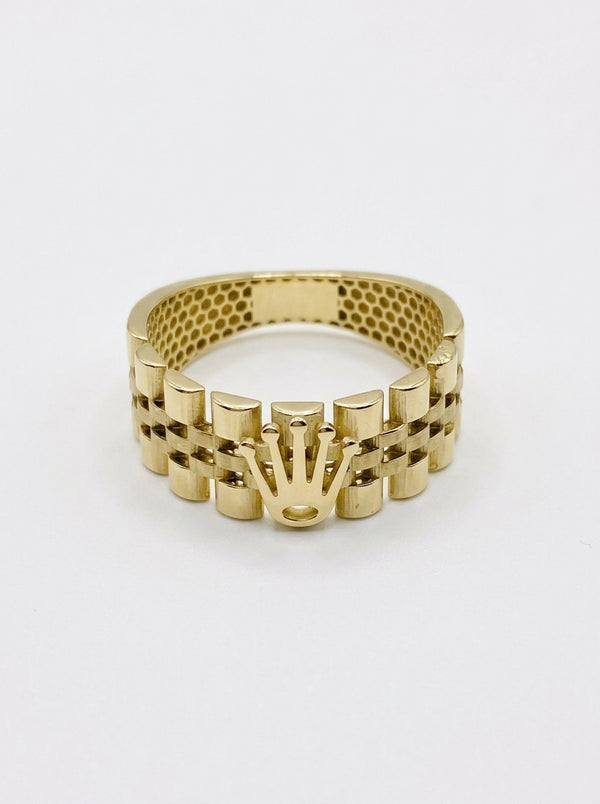 Anillo de oro 14k tipo diseñador Mod 5838