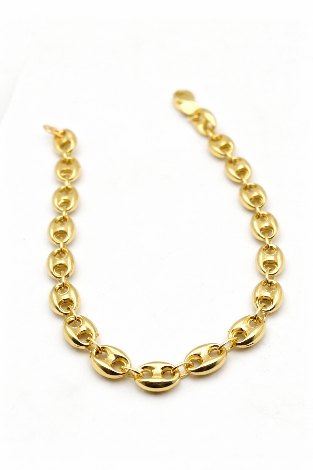 Pulsera tipo diseñador de oro 14k Mod. G1418578 - 18 cm
