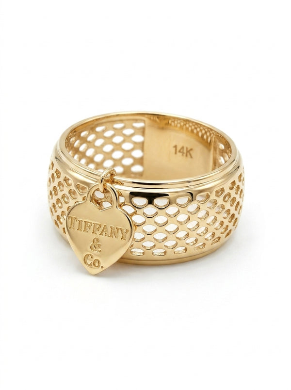 Anillo de oro 14k tipo diseñador Mod 5770