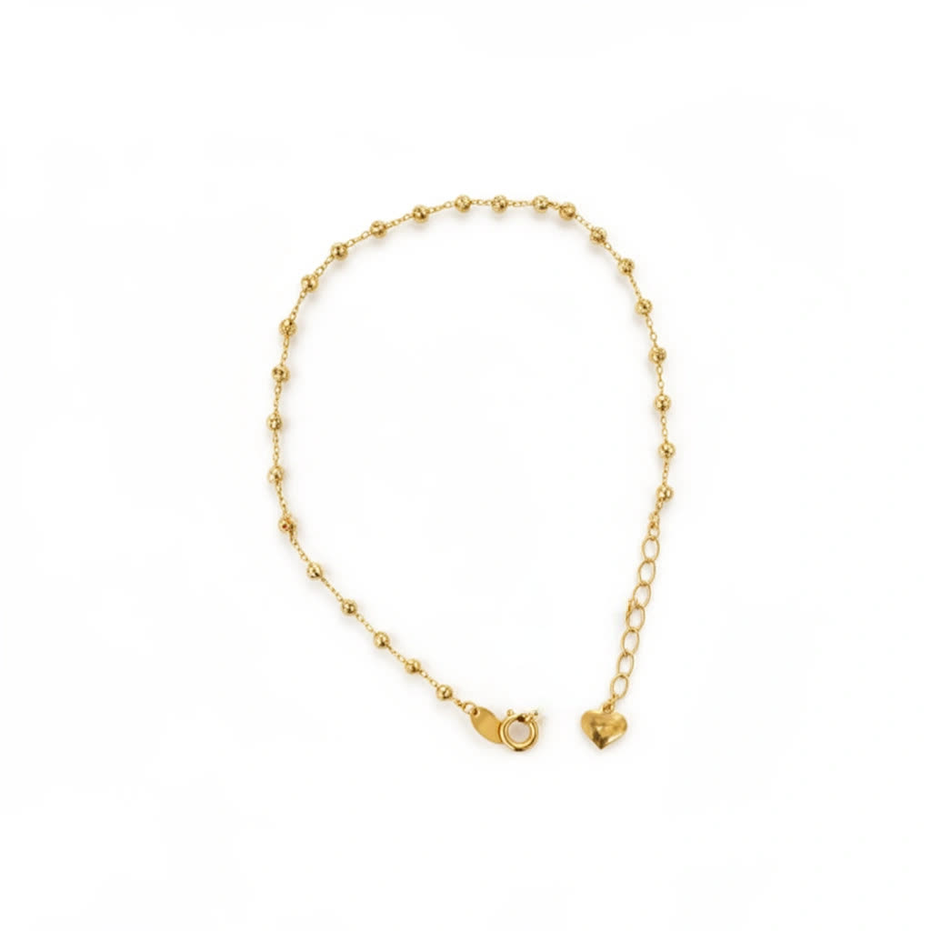 Pulsera de oro amarillo 10k tipo Viviana Mod. B3121 - 18 cm