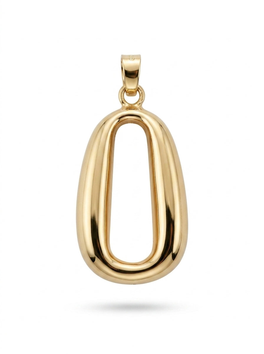 Dije minimalista de oro 14k