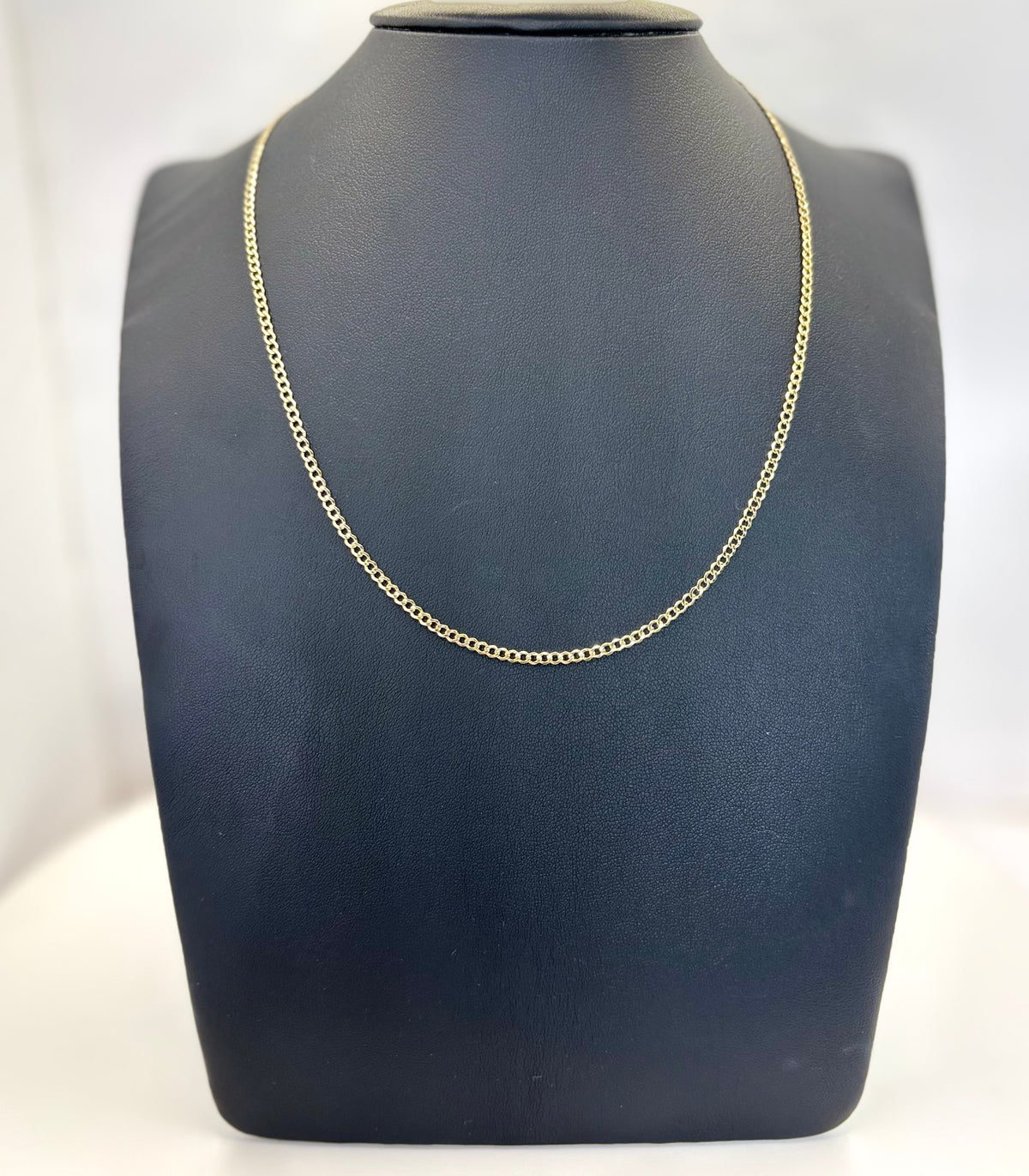 Cadena Cubana de oro 14k