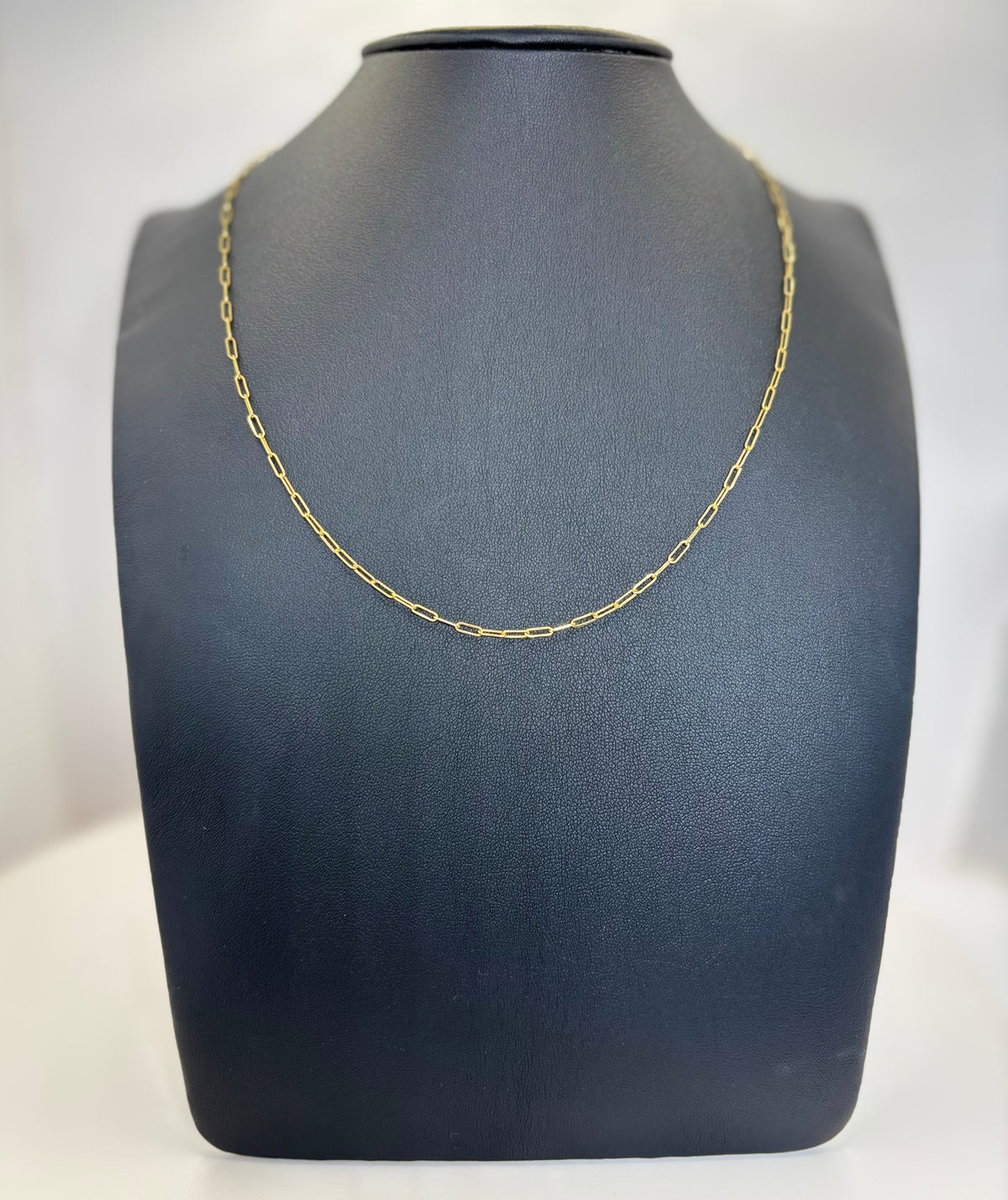 Cadena de Clip de oro 14k