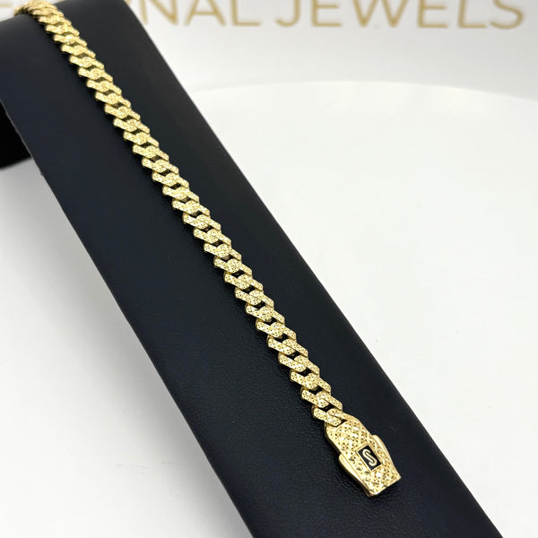 Pulsera tipo bisela de diseñador para dama