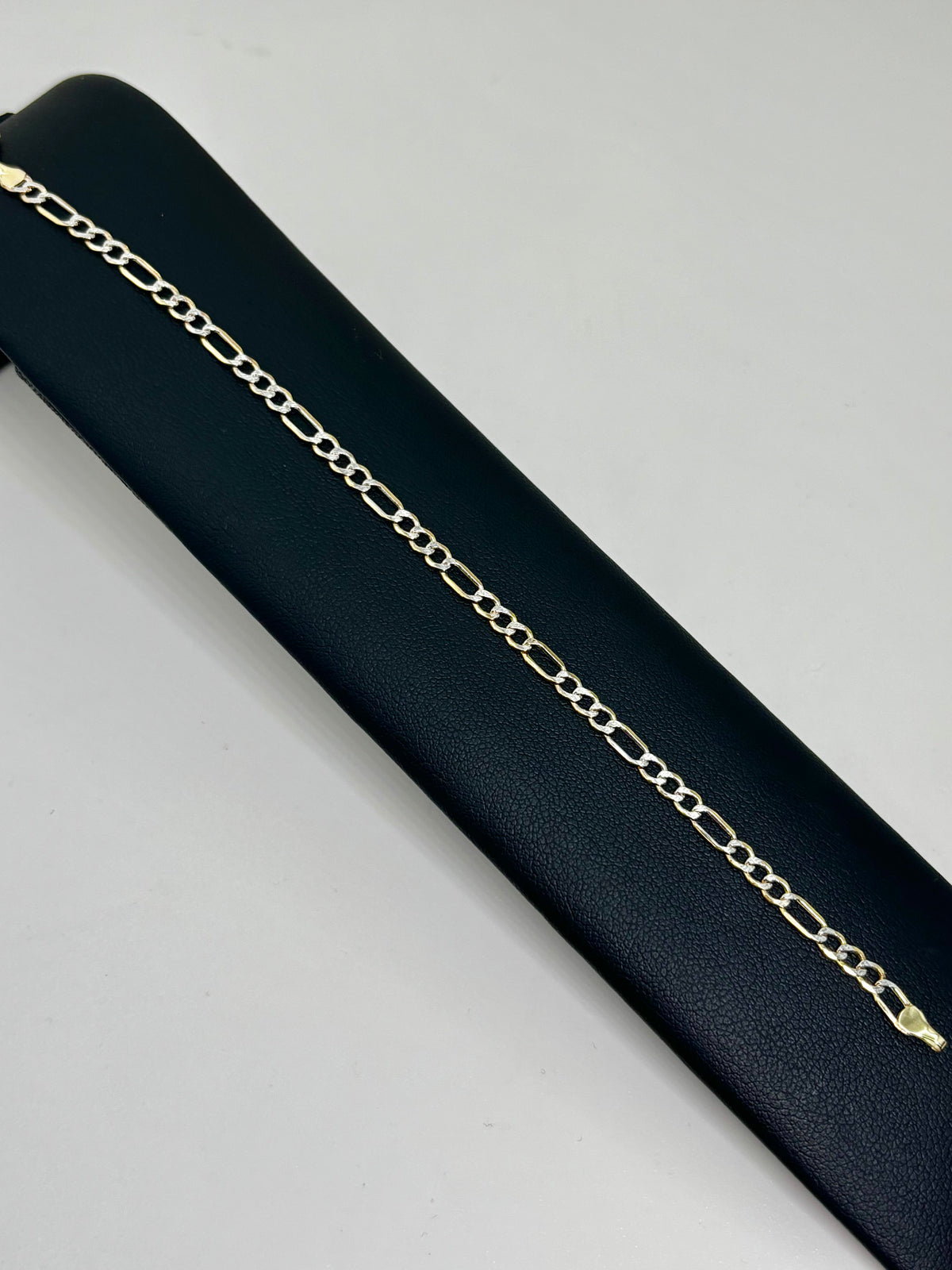 Pulsera 3x1 diamantada de oro 14k mod. 1835