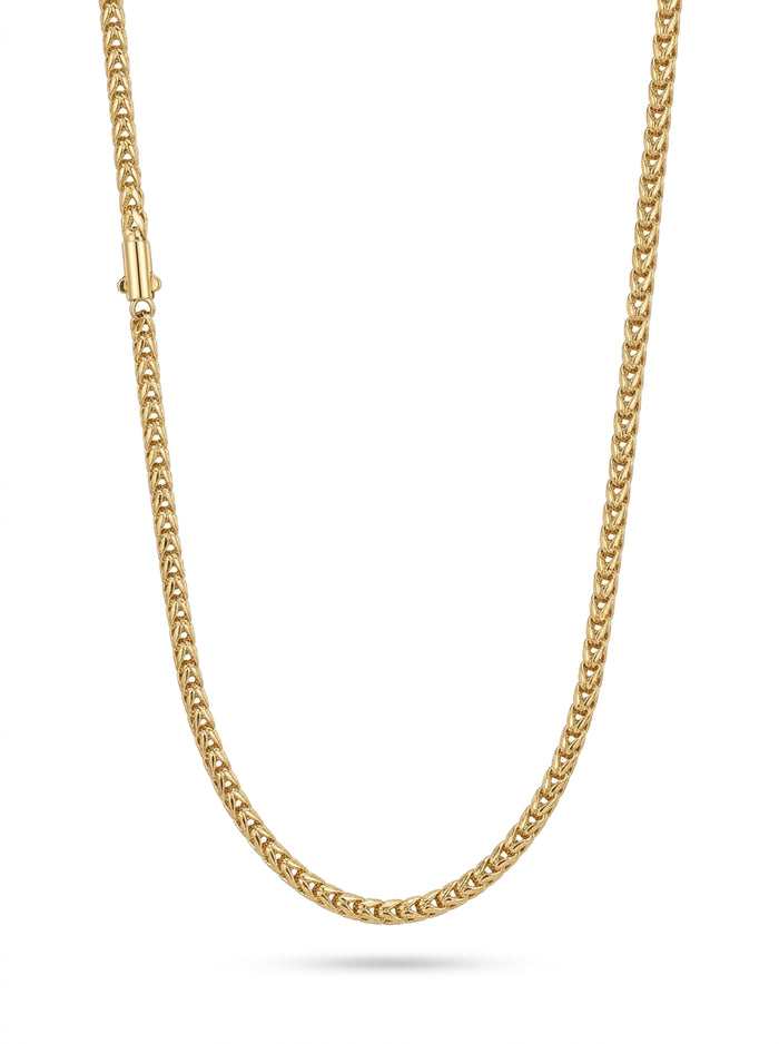 Cadenas de oro 14k espiga cilíndrica mod 5956 - 3 mm