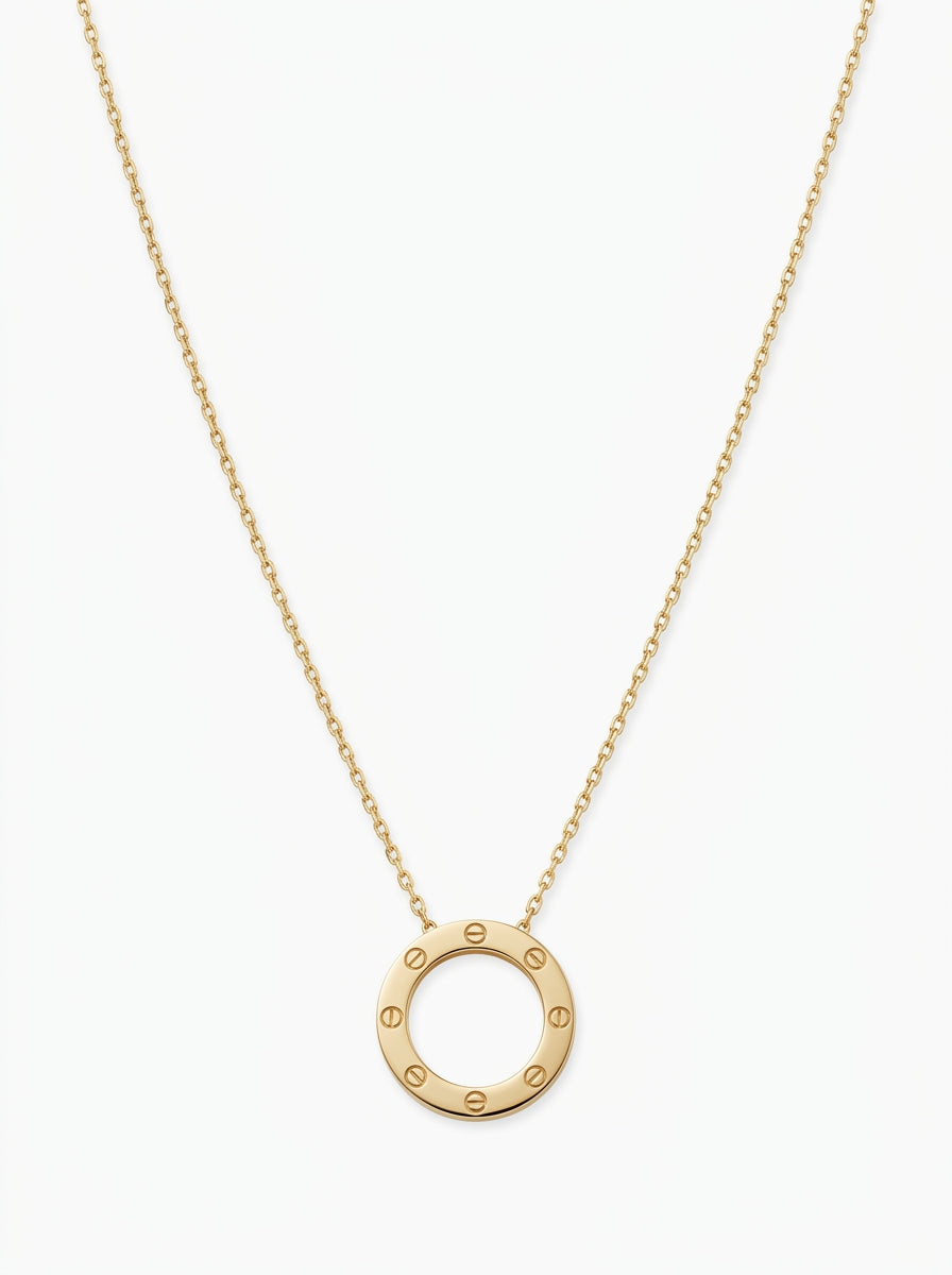 Gargantilla de oro 14k tipo diseñador Mod 5772 - 45 cm