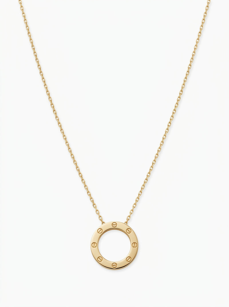 Gargantilla de oro 14k tipo diseñador Mod 5772 - 45 cm