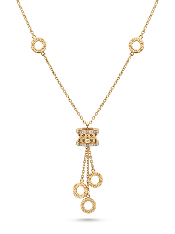 Gargantilla de oro 14k tipo diseñador Mod 5685 - 45 cm