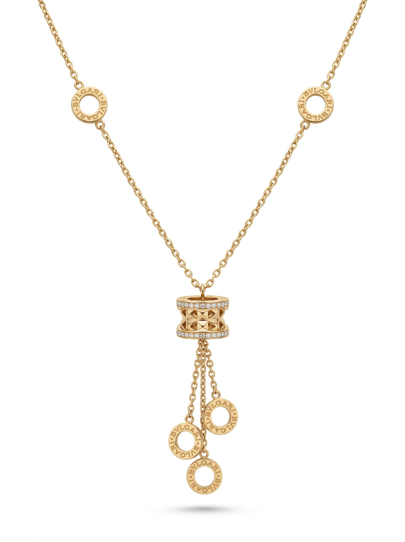 Gargantilla de oro 14k tipo diseñador Mod 5685 - 45 cm
