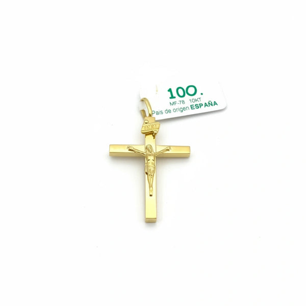 Crucifijo de oro 10k Mod. 100496