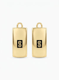 Aretes de oro 14k Mónaco Chain Classic mod 5900