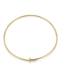 Gargantilla de oro 10k tipo de diseñador hueca Mod 5565 40 cm