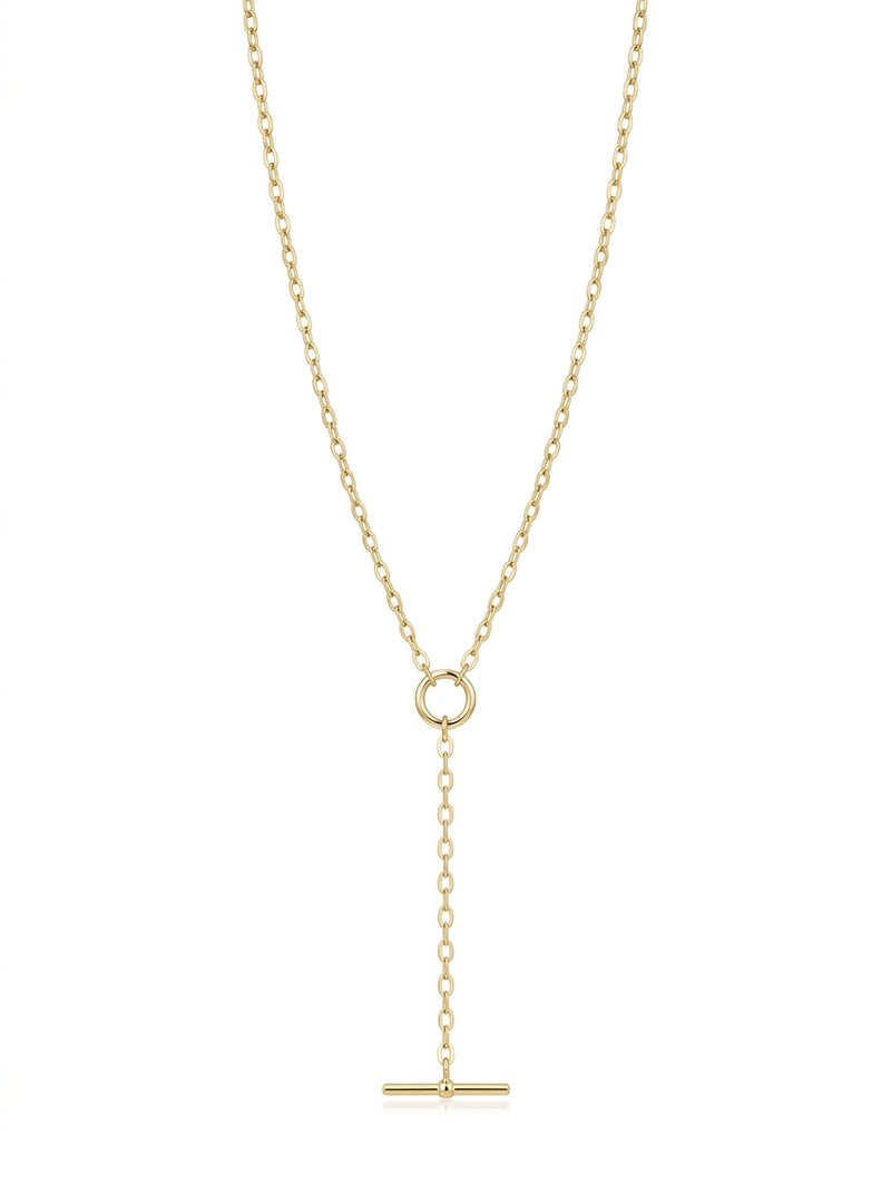 Gargantilla de oro 14k tipo diseñador Mod 5635 - 45 cm