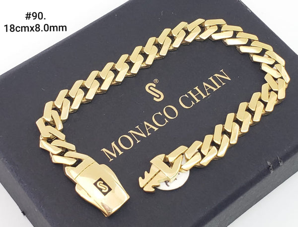 Pulsera tejido Edge lisa Mod. 901880