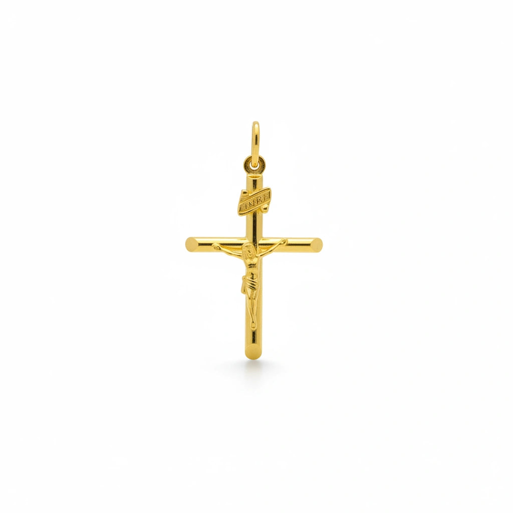 Crucifijo de oro 10k Mod. 330461