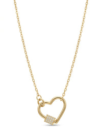 Gargantilla de oro 14k diseño de corazón Mod 5636 - 45 cm