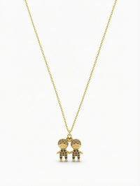 Gargantilla de oro 14k diseño niños mod 5216 - 45 cm