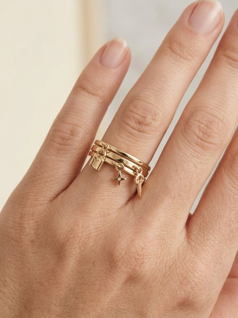 Anillo de oro 14k tipo diseñador  mod 5746