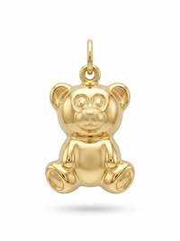 Dije de oro 14k diseño de oso Mod 5504 - 2 cm
