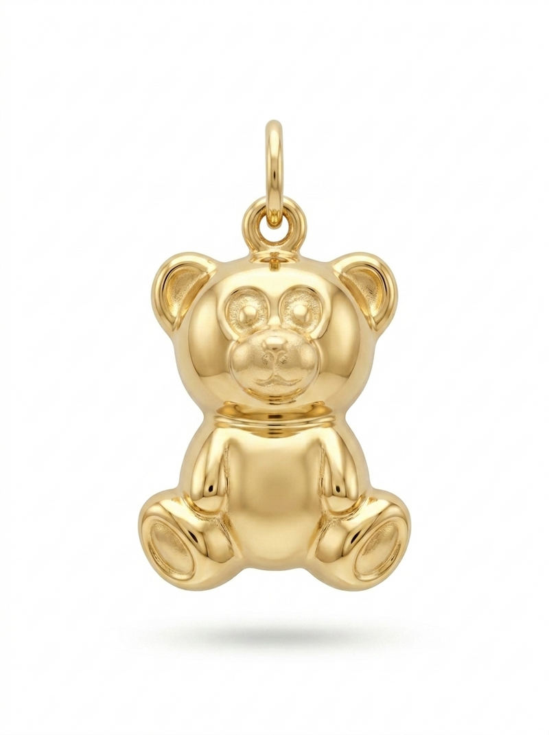 Dije de oro 14k diseño de oso Mod 5504 - 2 cm