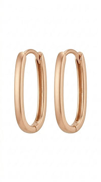 Grapas de oro rosa 14k LM5074 - 1.4 cm