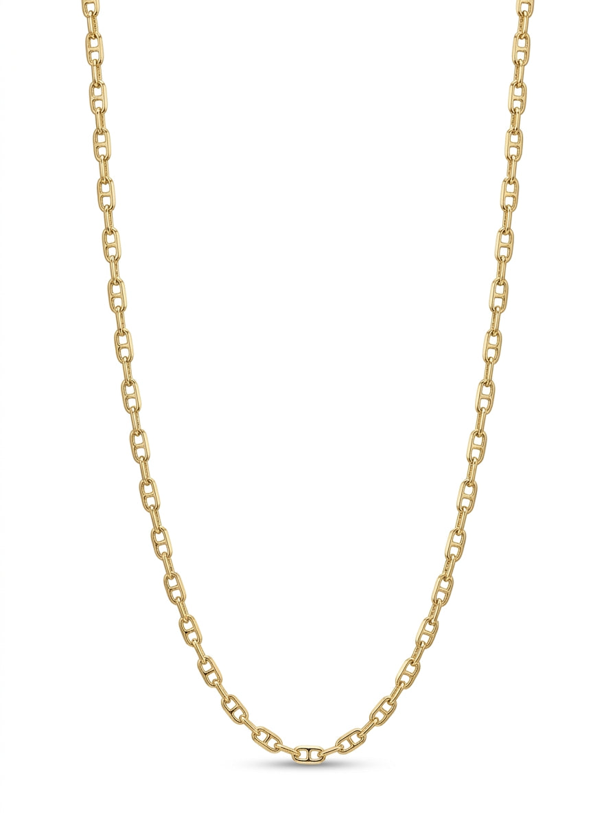 Cadenas de oro 14k tejido ancla hueca Mod 5943 - 2 mm