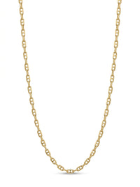 Cadenas de oro 14k tejido ancla hueca Mod 5943 - 2 mm