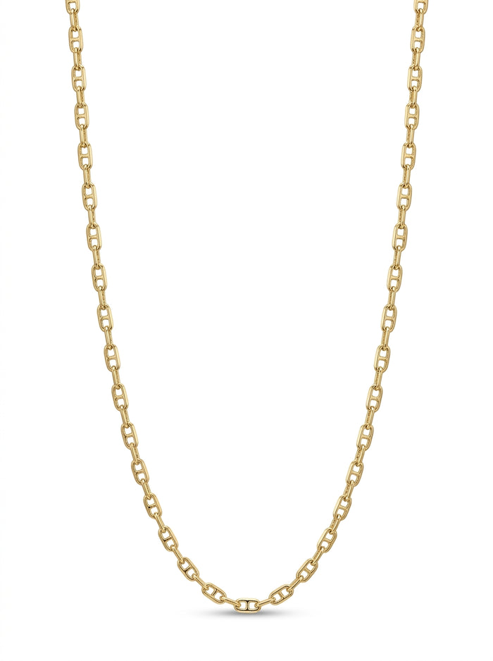 Cadenas de oro 14k tejido ancla hueca Mod 5943 - 2 mm