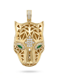 Dije de oro 14k tipo diseñador Mod 5449 - 4 cm