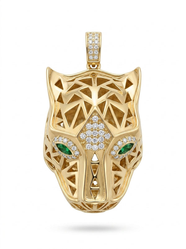 Dije de oro 14k tipo diseñador Mod 5449 - 4 cm