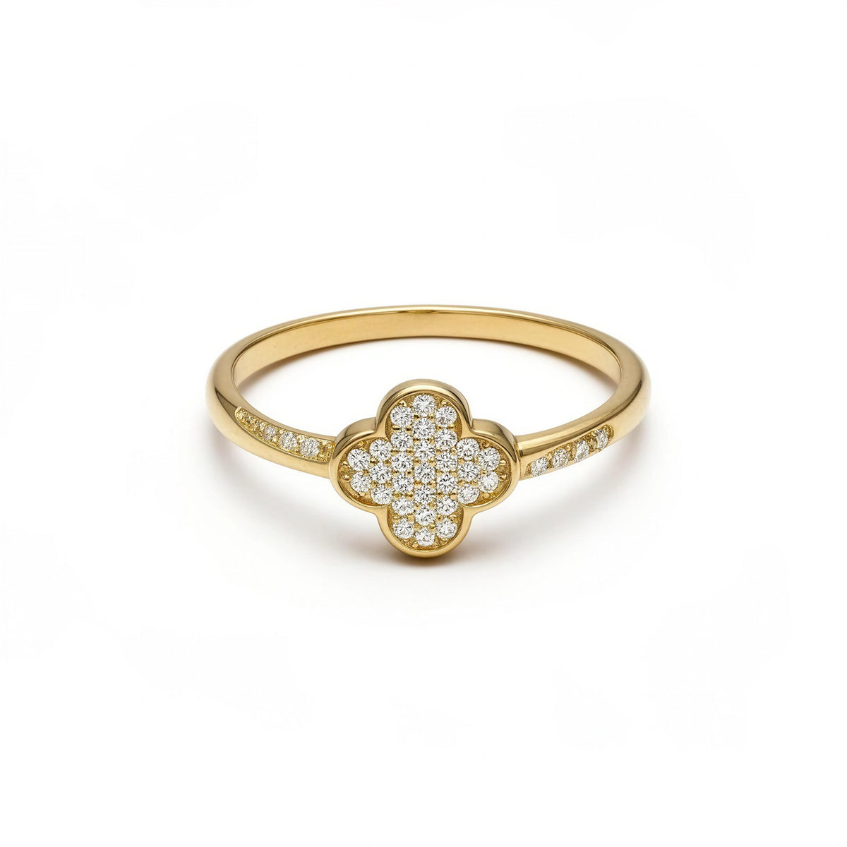Anillo de oro 10k tipo diseñador hueco Mod. LM 5026