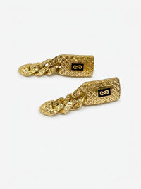 Aretes de oro 14k Mónaco Chain Classic flex mod 5897