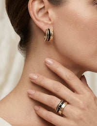 Set de oro 14k inspirado en diseñador Mod 5793