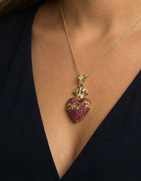 Dije del sagrado corazón de oro 10k