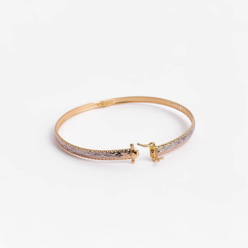 Aro florentino de oro 14k Mod.141888 18 cm x 4 mm