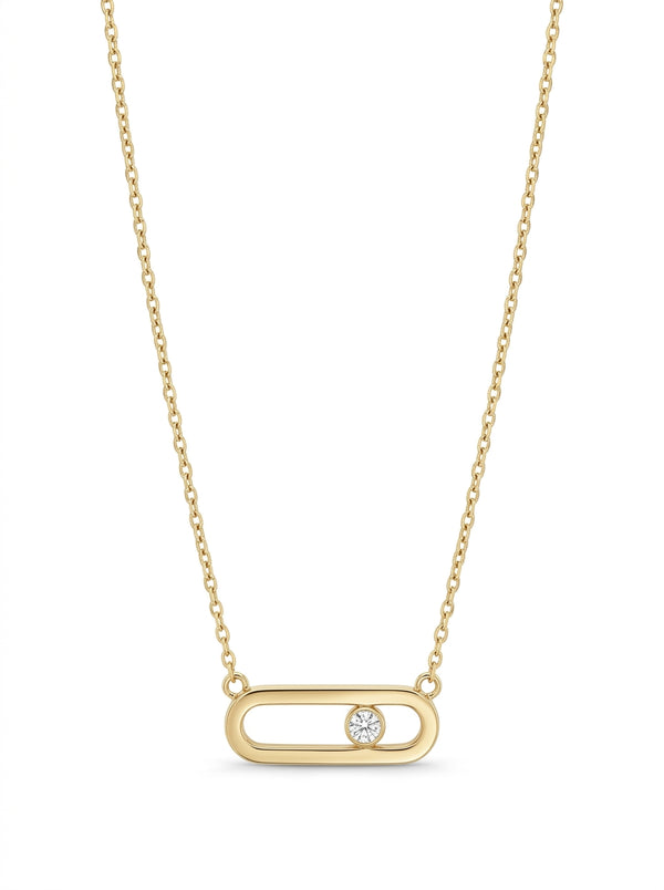 Gargantilla de oro 14k tipo diseñador mod 5915- 45 cm