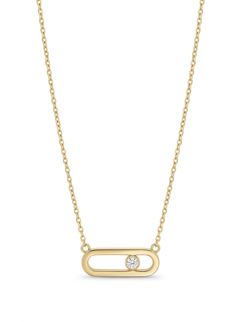 Gargantilla de oro 14k tipo diseñador mod 5915- 45 cm