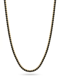 Gargantilla de oro 14k tipo tennis mod 5576 - 45 cm