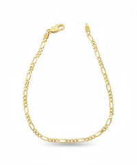 Pulsera 3x1 de oro 10k en medida para caballero Mod.2221
