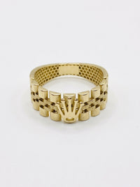 Anillo de oro 14k tipo diseñador Mod 5838
