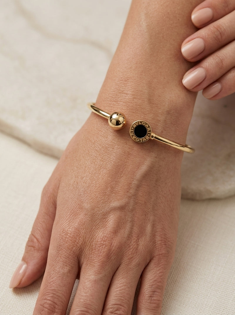 Brazalete 14k tipo diseñador mod 5720 - 18 cm