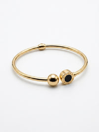 Brazalete 14k tipo diseñador mod 5720 - 18 cm