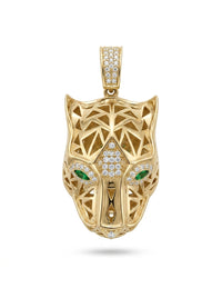Dije de oro 14k tipo diseñador Mod 5450- 3 cm
