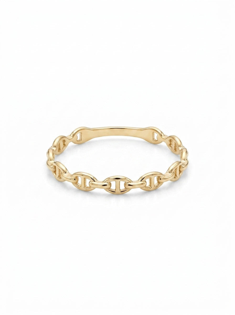 Anillo de oro 14k tipo diseñador Mod LM5411